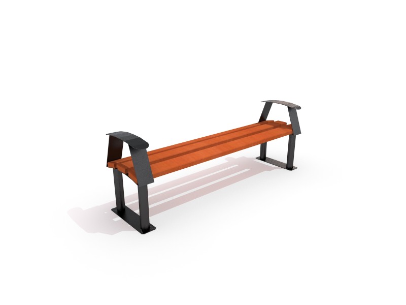 Ławka stalowa 10 Plac zabaw benches-steel-bench-10