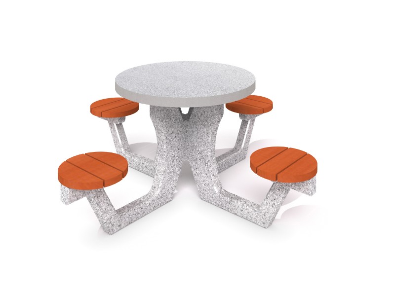 Betonowy stół piknikowy 03 Plac zabaw betonowy-stol-piknikowy-03-100