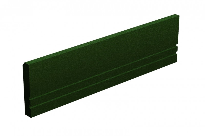 Elastyczny krawężnik 1000 x 250 x 50 mm - zielony Plac zabaw elastyczny-kraweznik-1000x250x50mm-zielony-93
