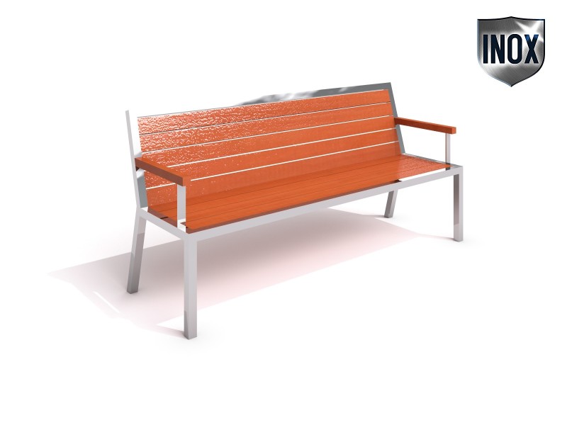 Ławka nierdzewna 08 Plac zabaw stainless-steel-benches-stainless_steel_bench_0849